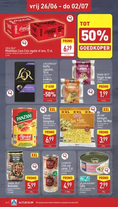 Aldi folder week 26 - Voorbeeld van een folder van Aldi, geldig van 22.06.2026 | Pagina: 24 | Producten: Varkensvlees, Coca Cola, Frisdrank, La