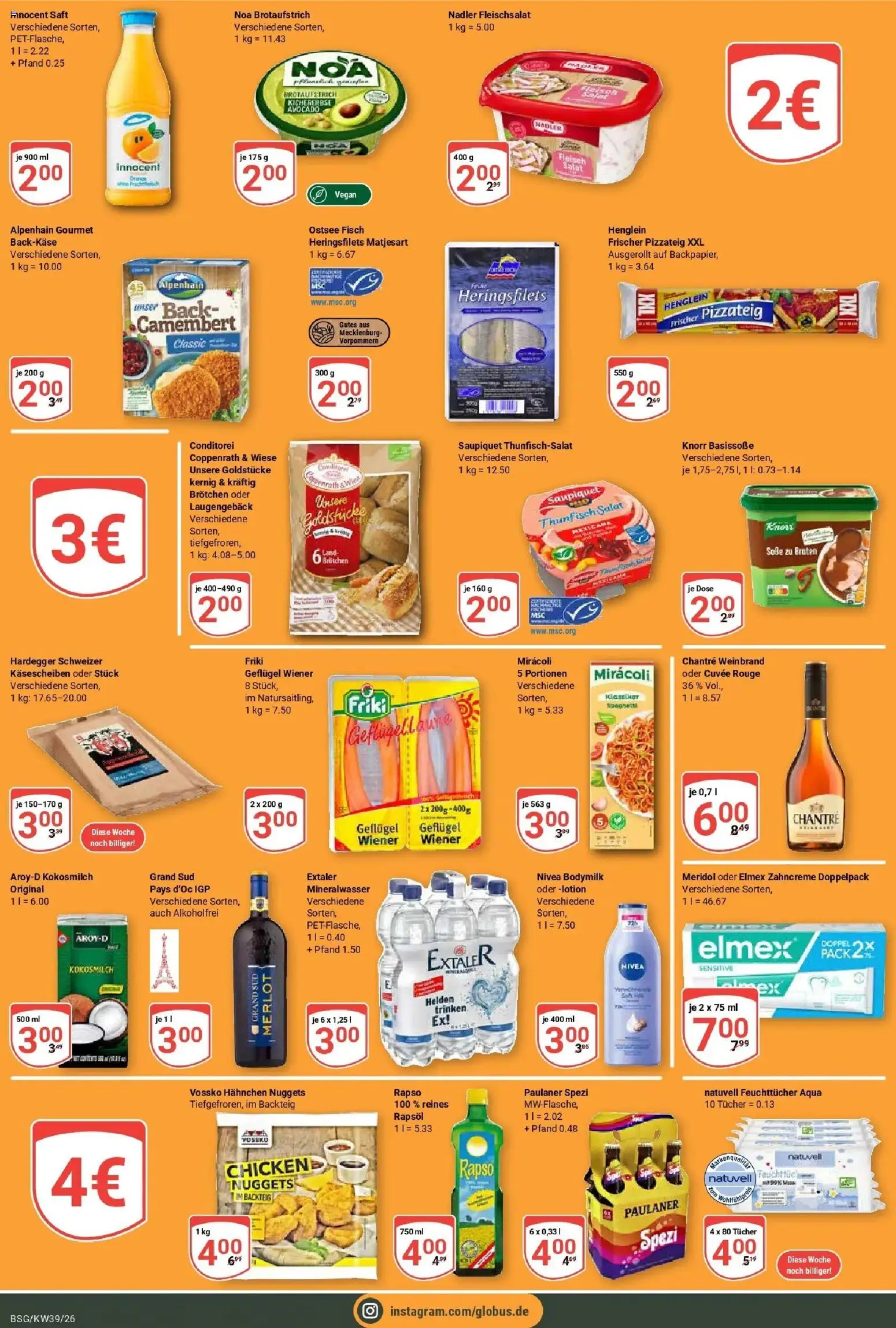 Globus Prospekt Braunschweig (ab 21.09.2026) » Angebote online | Seite: 7 | Produkte: Thunfisch, Spaghetti, Rapsöl, Chantré