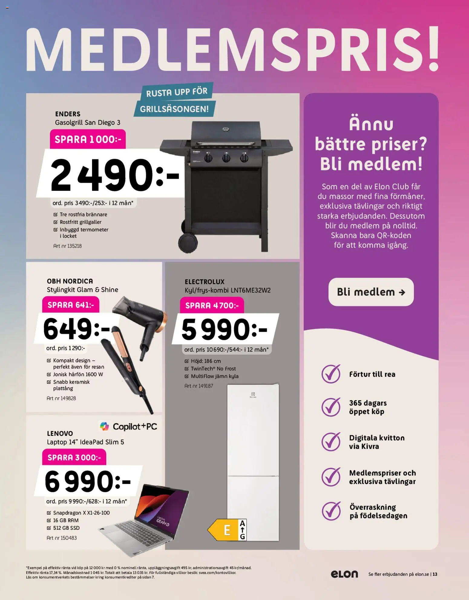 Elon reklamblad aktuell från 25.05.2026 | Sida: 13