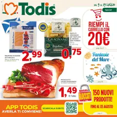 Anteprima del volantino Todis volantino Abruzzo - Marche - Molise valido a partire dal 09/07/2026