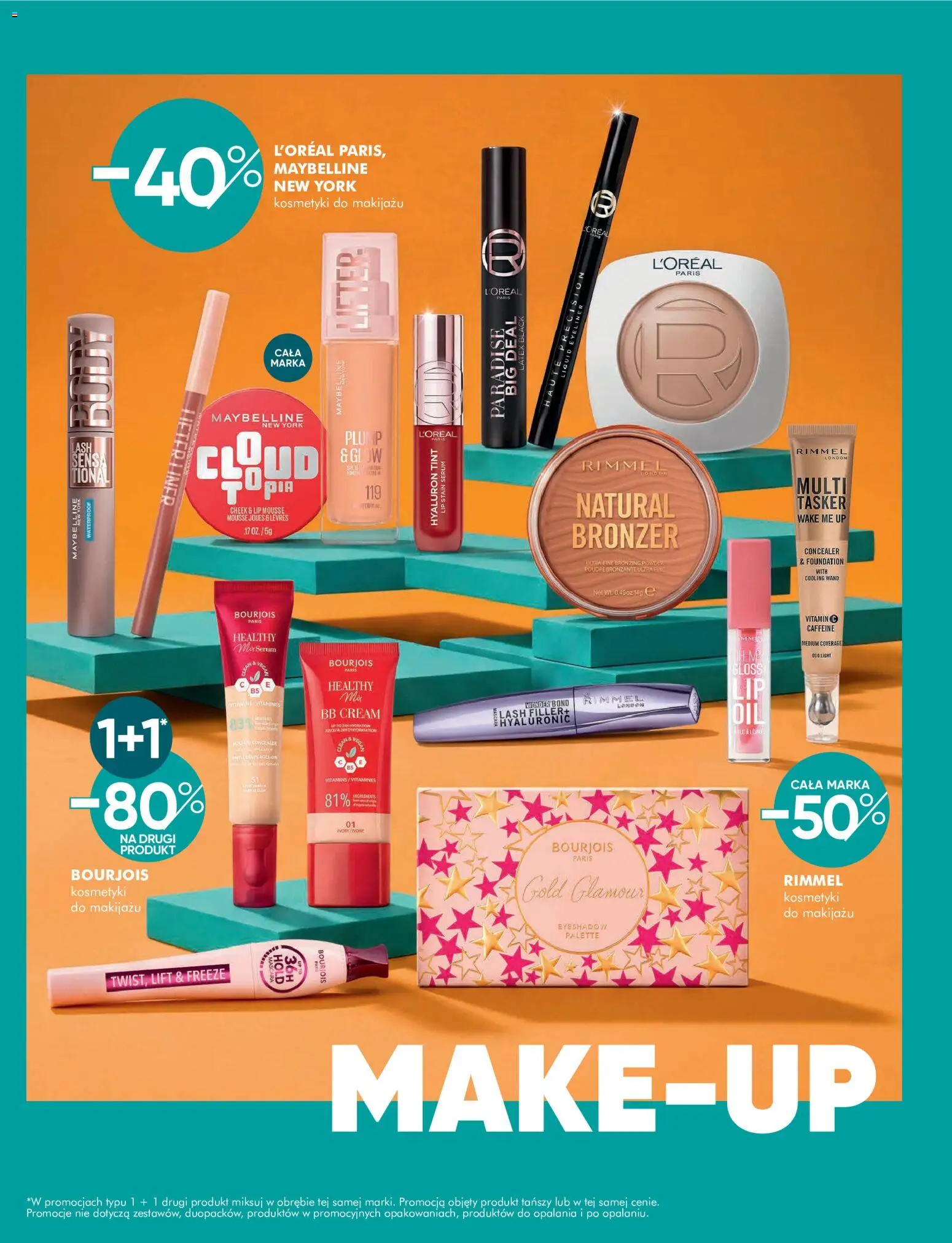 Super-pharm gazetka od 16.06.2026 | Strona: 17 | Produkty: Kosmetyki, Bronzer, Eyeliner