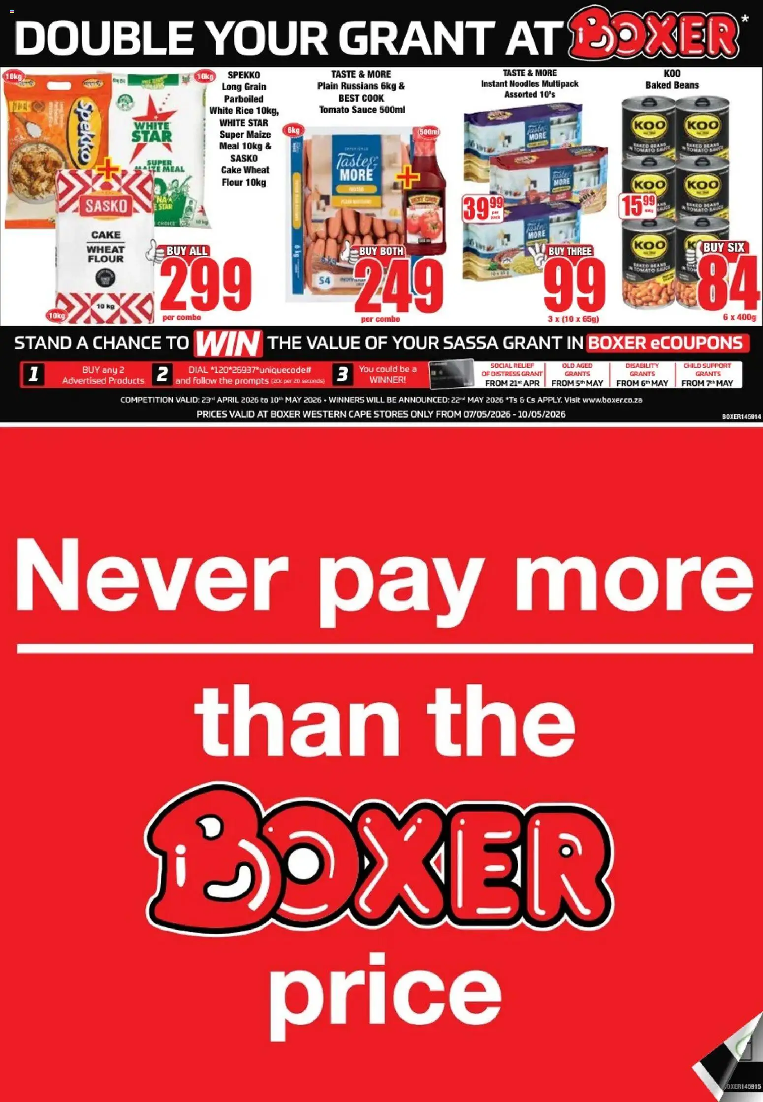 New Boxer catalogue – valid from 07.05.2026 | Page: 1