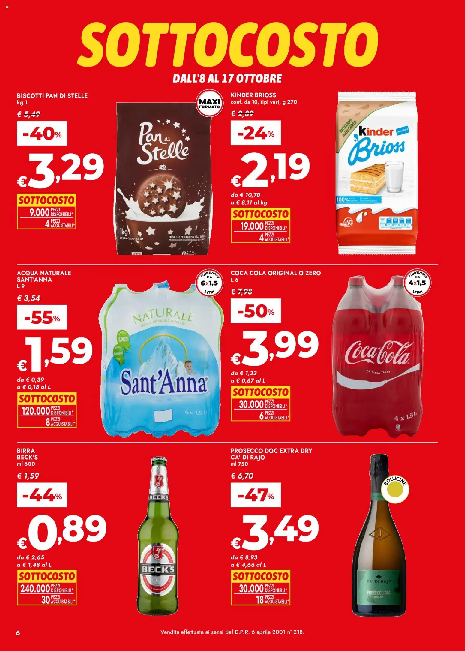 Volantino bennet del 08/10/2026 | Pagina: 6