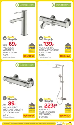 Praxis folder - Voorbeeld van een folder van Praxis, geldig van 08.06.2026 | Pagina: 69 | Producten: Douche