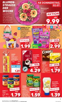 Náhled letáku Kaufland Německo leták od 02.07.2026 | Strana: 7 | Produkty: Salát, Apple, Pesto