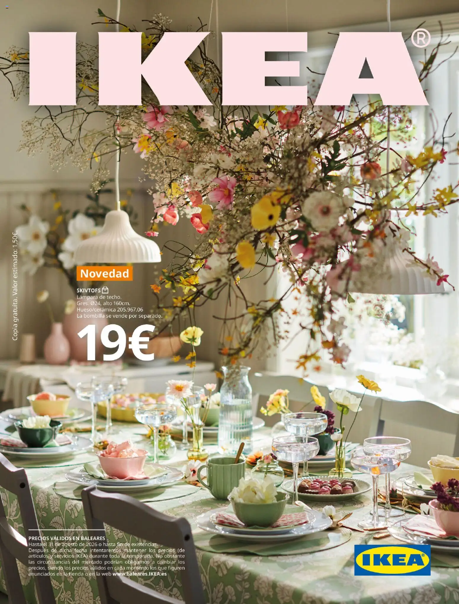 IKEA - Colecciones de primaver │ válido desde el 01/01/2026 | Página: 1 | Productos: Bombilla, Lámpara