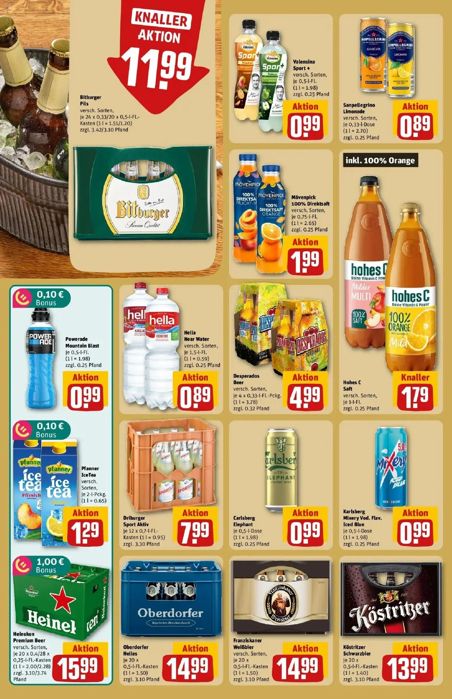 REWE Prospekt ab 31.08.2026 zum Blättern » Angebote | Seite: 20 | Produkte: Energy, Pils, Powerade, Pfirsich