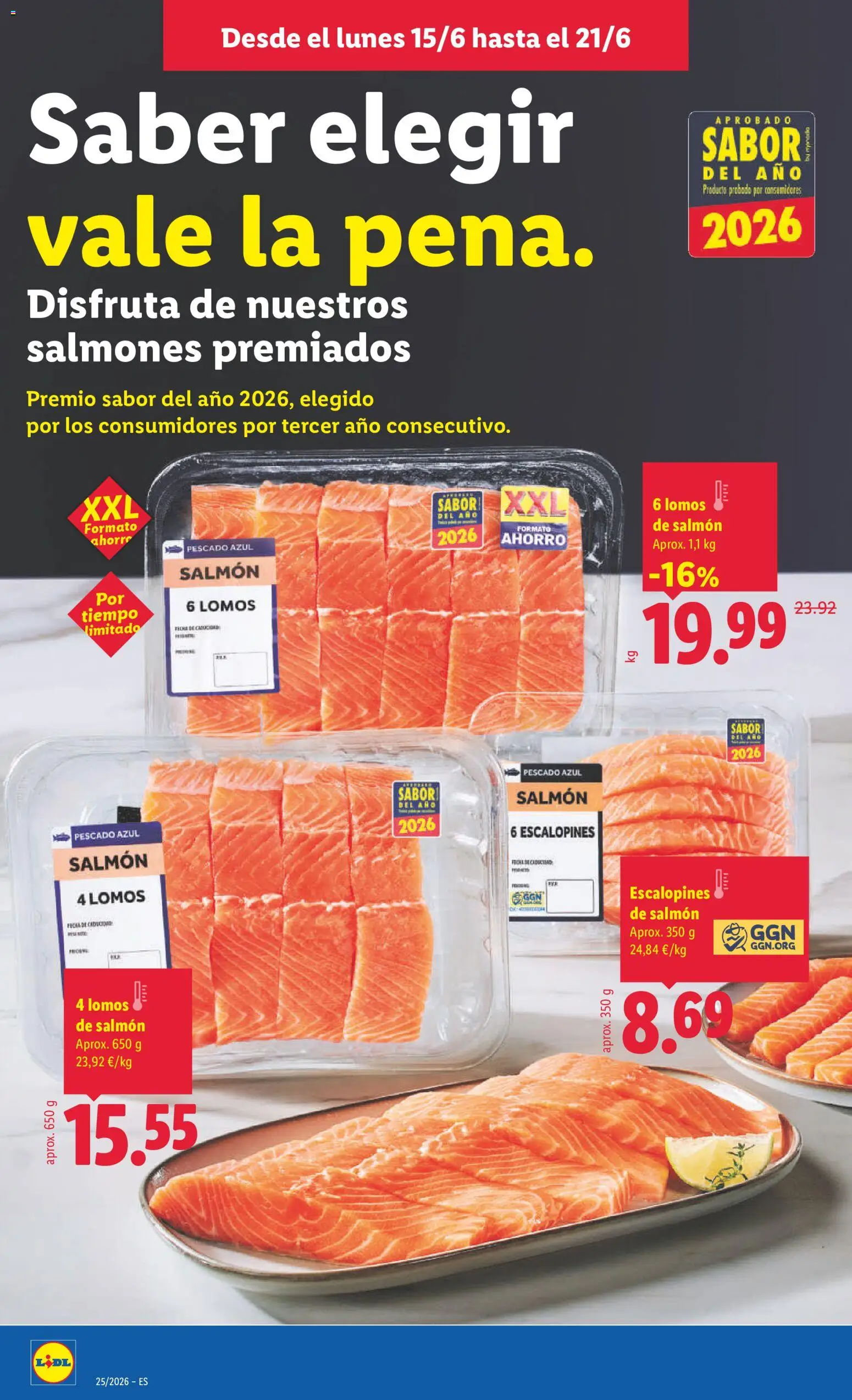 Lidl folleto Canarias │ válido desde el 15.06.2026 | Página: 12 | Productos: Pescado