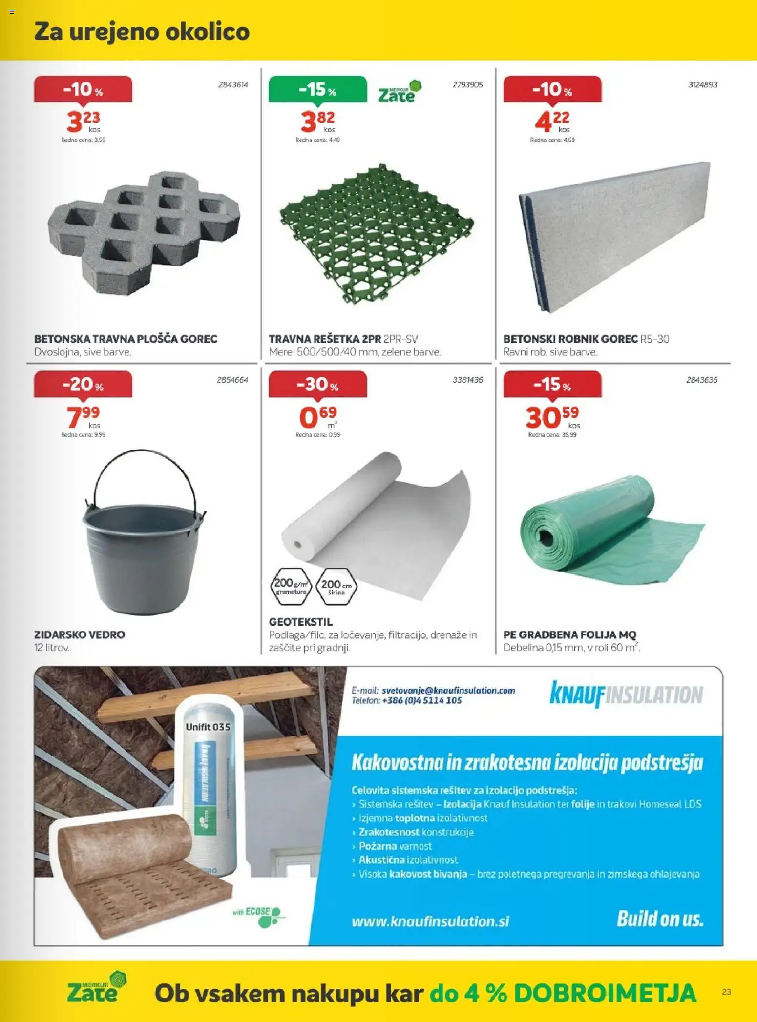 Novi Merkur katalog ponudbe – veljaven od 05.08.2026 | Stran: 23