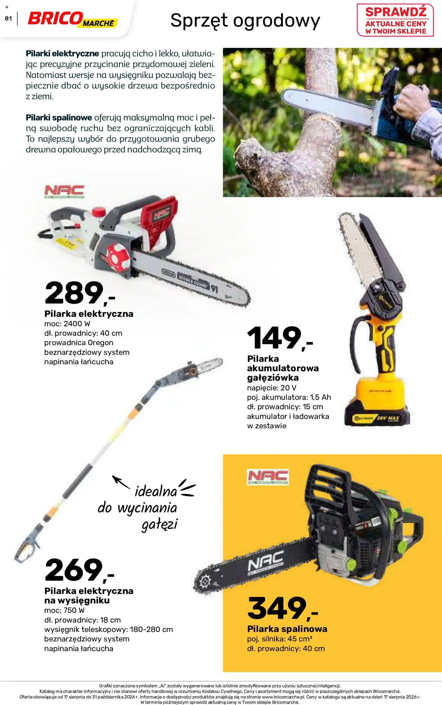 Brico Marché gazetka - Jesienne Inspiracje od 17.08.2026 | Strona: 81 | Produkty: Ładowarka