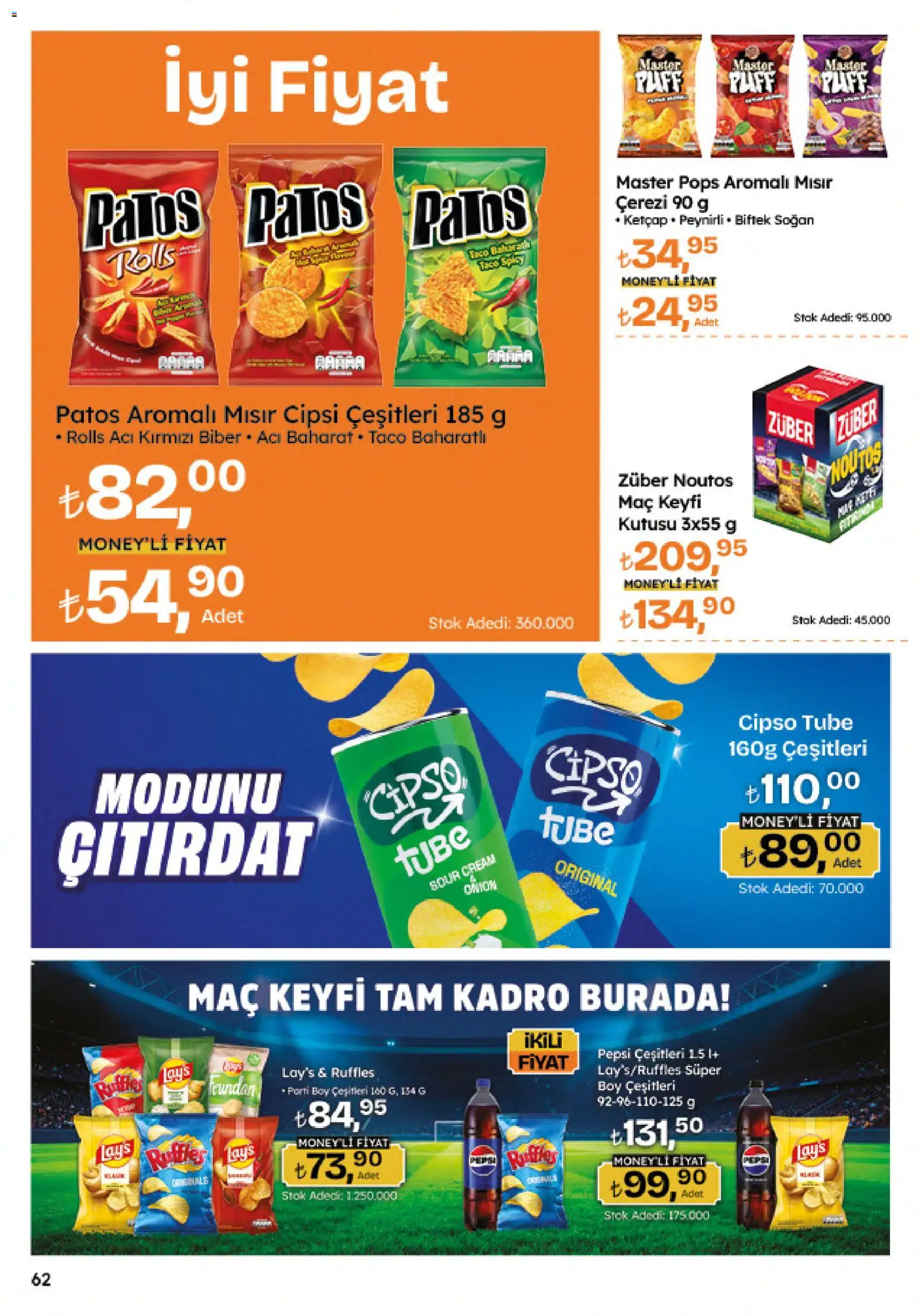 Migros Katalog - Migroskop - 09 Temmuz 2026 tarihinden itibaren geçerlidir | Sayfa: 62 | Ürünler: Ketçap, Soğan, Chaussures de ski, Mısır
