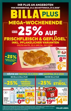 Billa Plus Flugblatt ab 21.05.2026 gültig