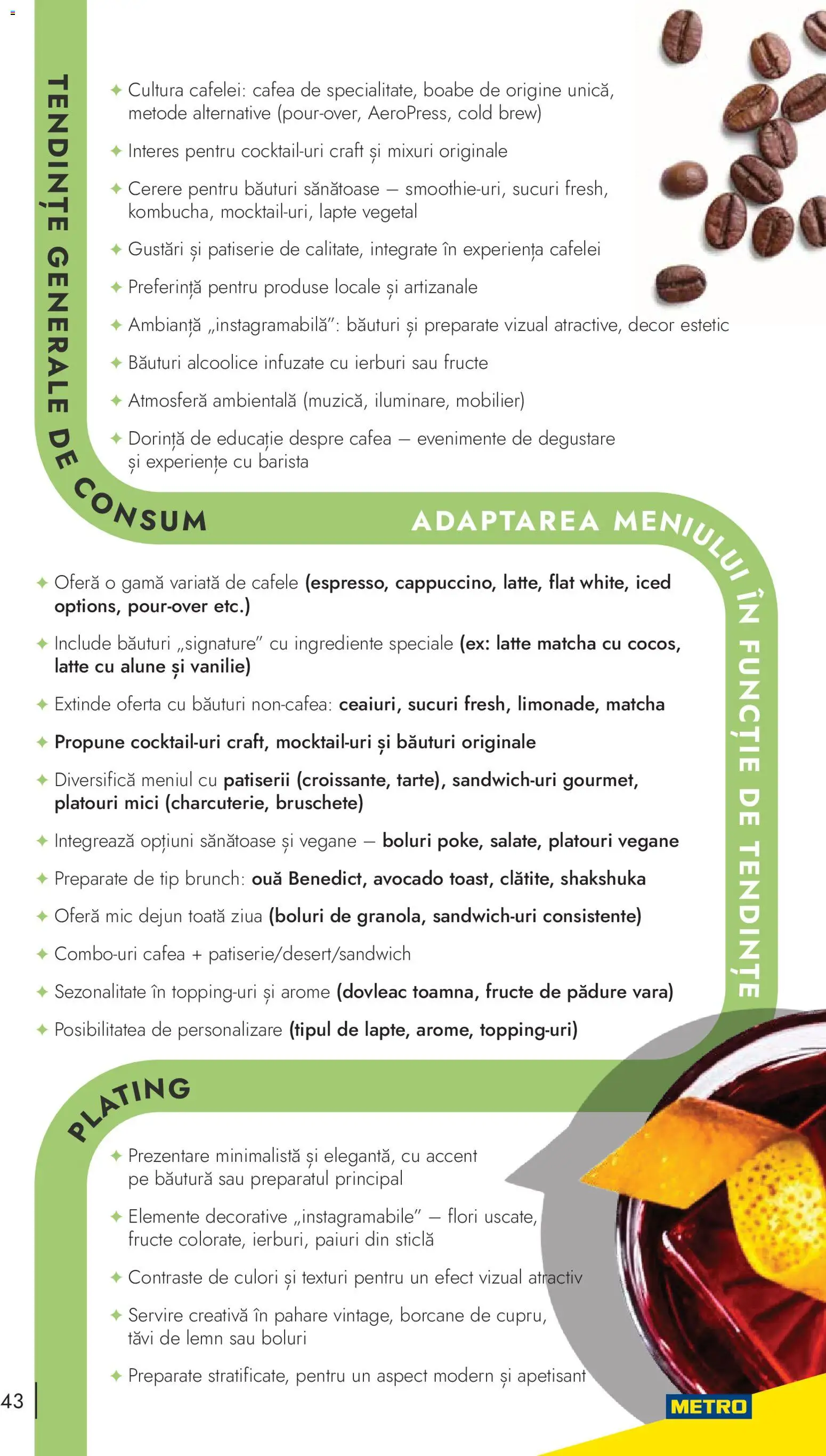 Noul catalog Metro – valabil de la 10.11.2025 | Pagină: 43 | Produse: Dovleac, Lapte, Ouă, Fructe