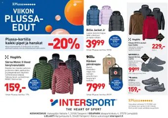 Intersport-mainoslehti voimassa 10/10/2026 alkaen