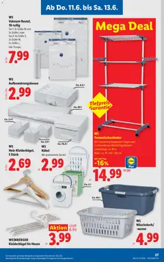 Lidl Flugblatt ab 11.06.2026 gültig | Seite: 33 | Produkte: Kleiderbügel
