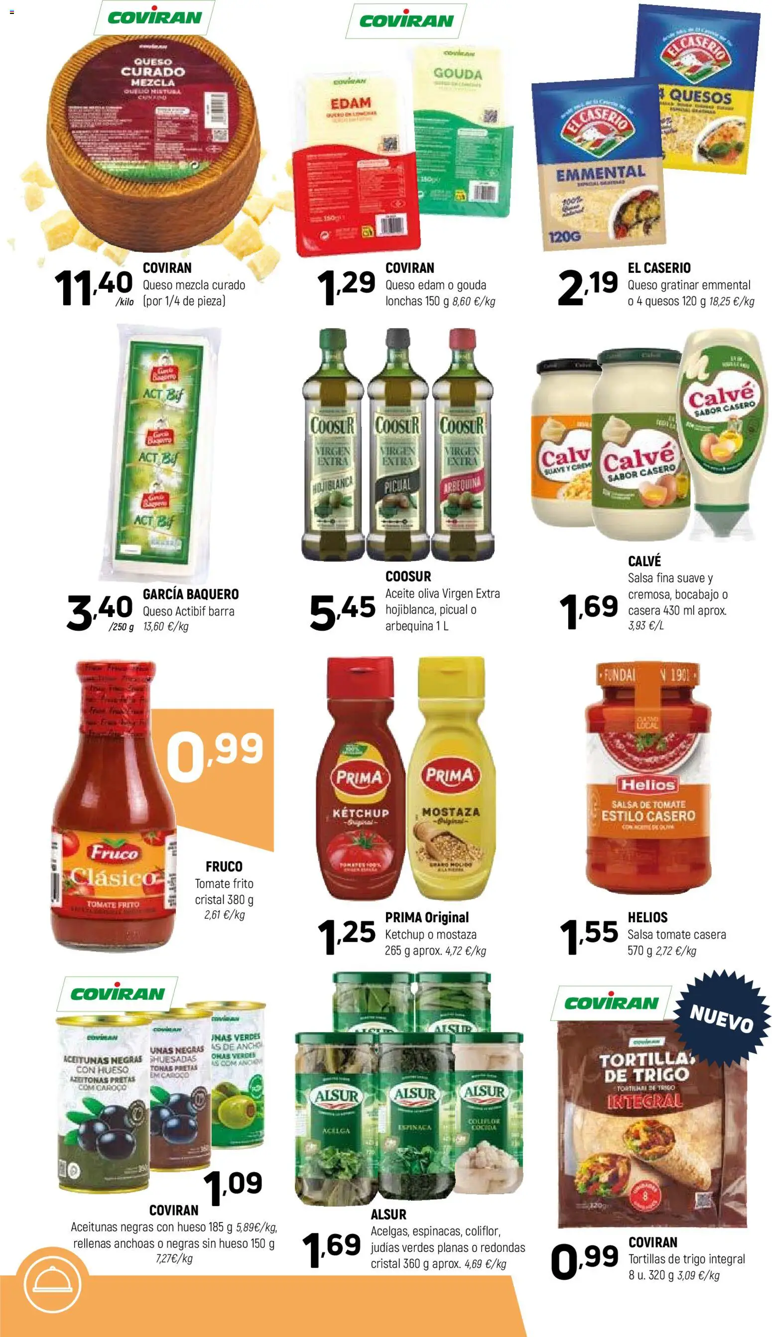 Coviran - Figueres │ válido desde el 05.05.2026 | Página: 6 | Productos: Queso, Aceite, Salsa de tomate