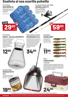 Motonet-mainoslehti voimassa 22/07/2026 alkaen | Sivu: 6 | Tuotteet: Rapu, Voi
