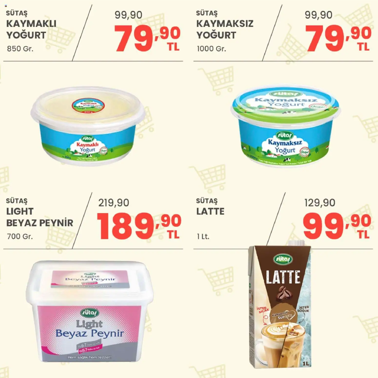 Sarıyer Katalog - 22.05.2026 tarihinden itibaren geçerlidir | Sayfa: 8 | Ürünler: Peynir, Yoğurt