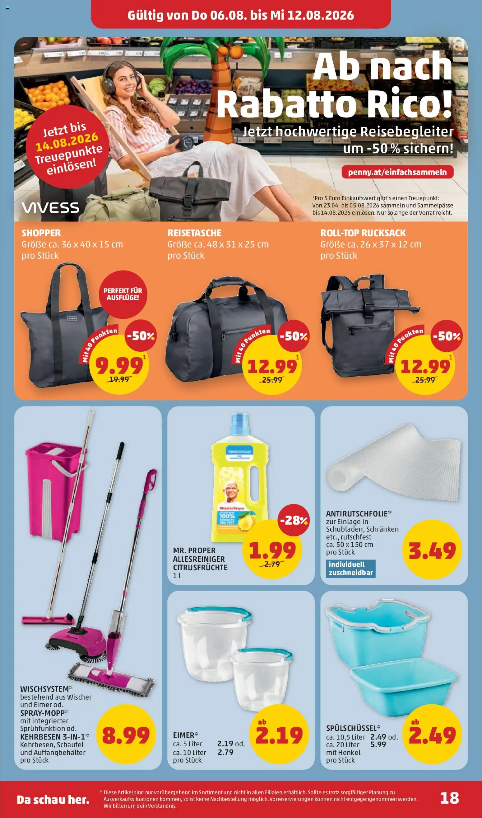 Penny Markt - Flugblatt gültig ab 06.08.2026 | Seite: 18