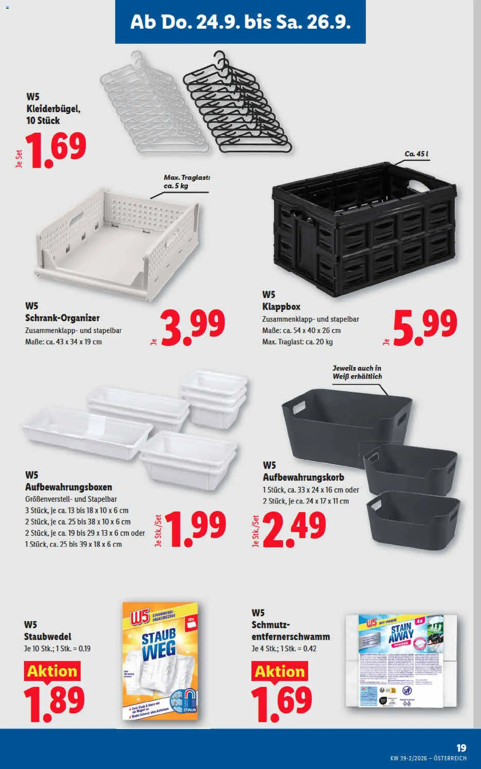 Lidl - Flugblatt gültig ab 24.09.2026 | Seite: 23 | Produkte: Box