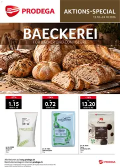 Prodega aktionen Bäckerei ab 12.10.2026 gültig