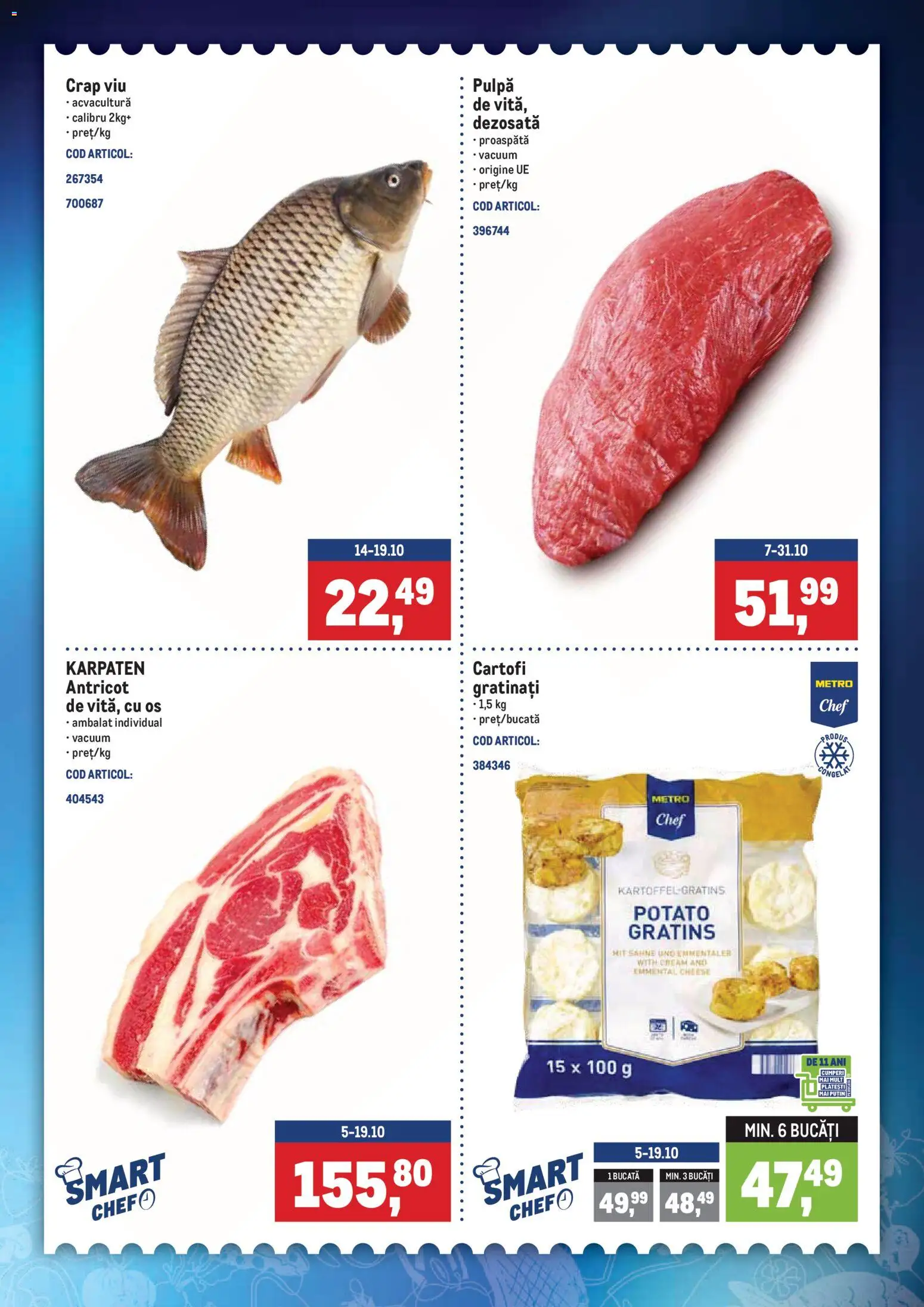 Noul catalog Metro – valabil de la 14.10.2026 | Pagină: 2 | Produse: Cartofi