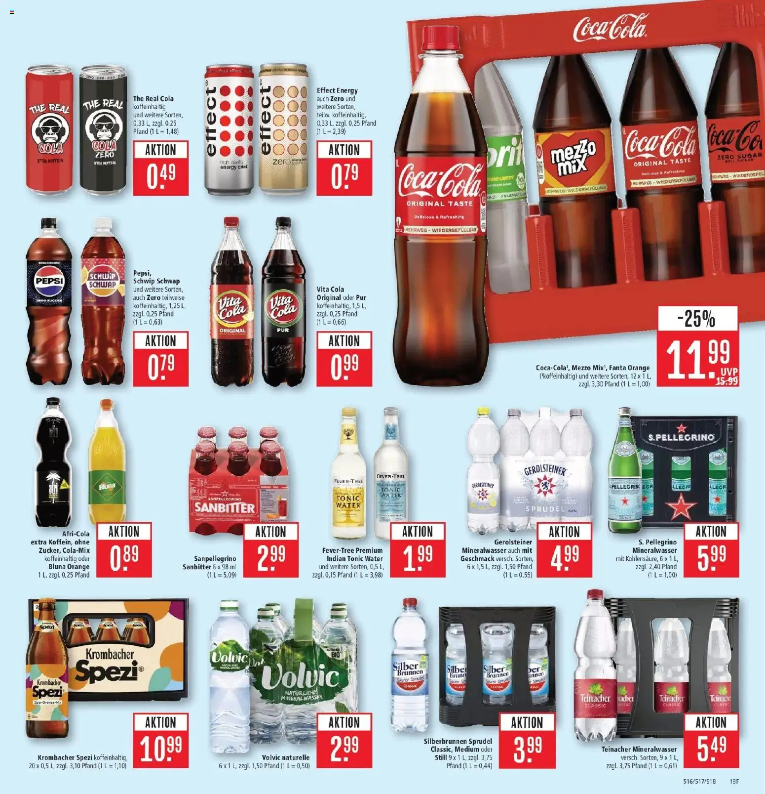 Marktkauf Prospekt Böblingen (ab 31.08.2026) » Angebote online | Seite: 27 | Produkte: Cola, Pepsi, Volvic, Gerolsteiner