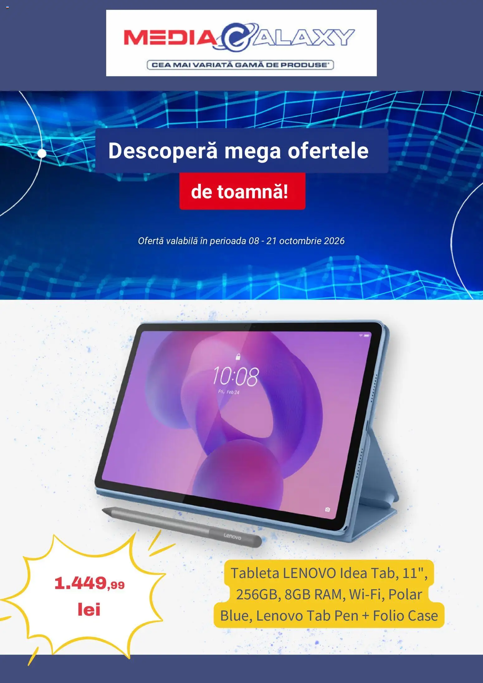 Noul catalog Media Galaxy – valabil de la 08.10.2026 | Pagină: 1