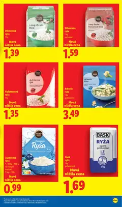 Lidl leták platný od 03.07.2026 | Strana: 13 | Produkty: Ryža, Jazmínová ryža