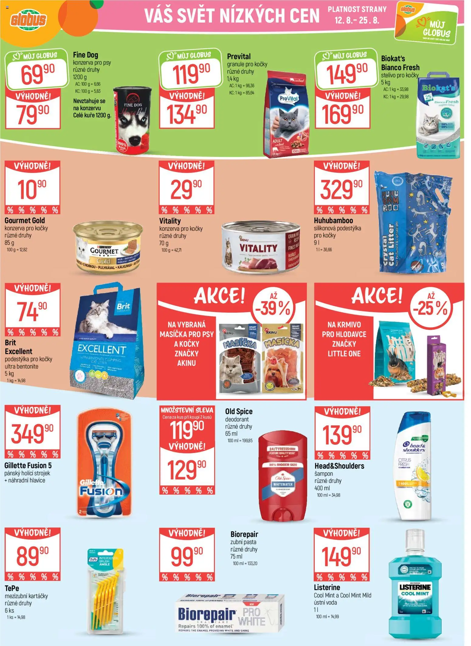 Globus leták od 12.08.2026 | Strana: 35 | Produkty: Deodorant, Biorepair, Mezizubní kartáčky, Kuře