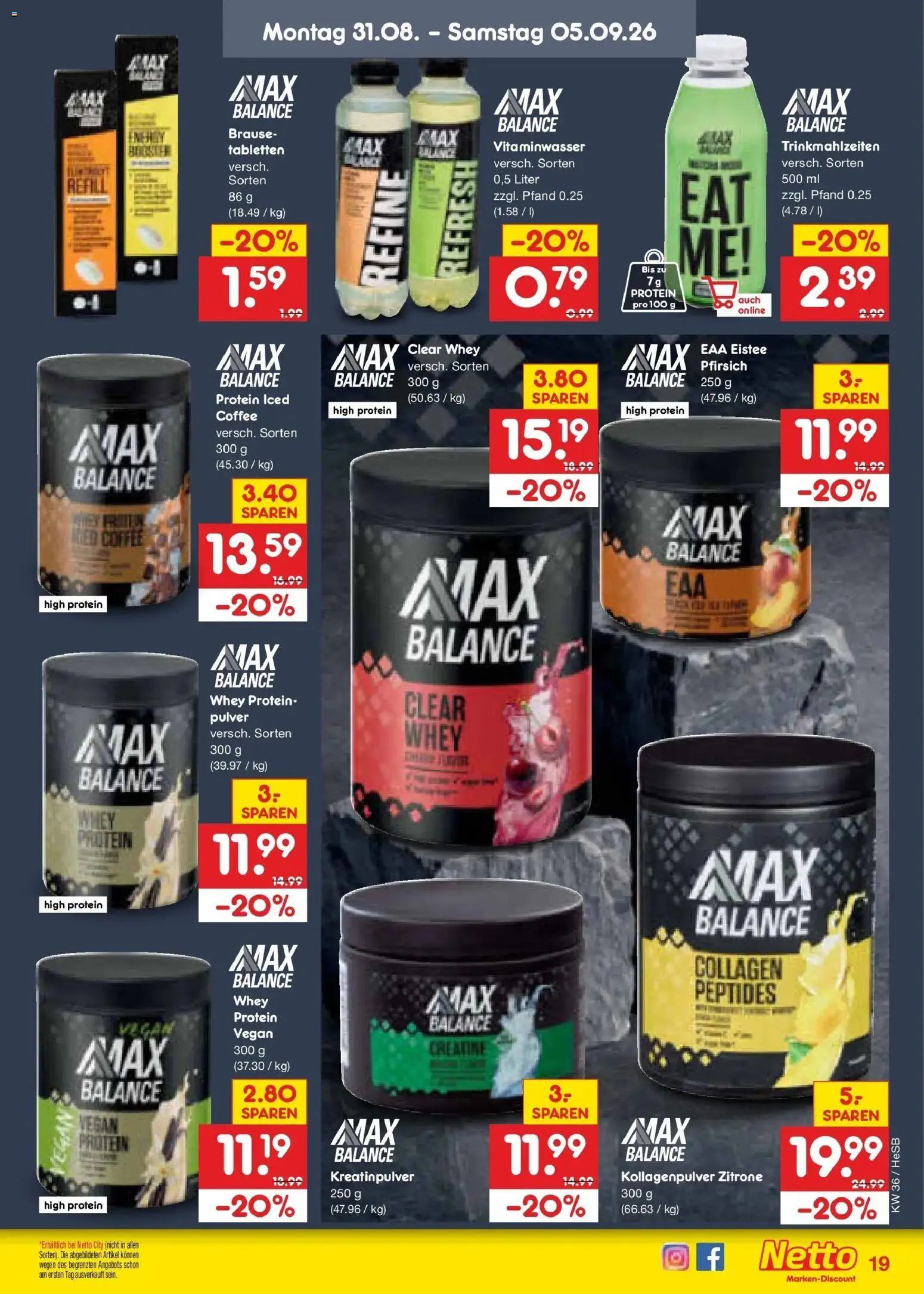Netto Marken-Discount Prospekt Hamburg (ab 31.08.2026) » Angebote | Seite: 25 | Produkte: Zitrone, Pfirsich