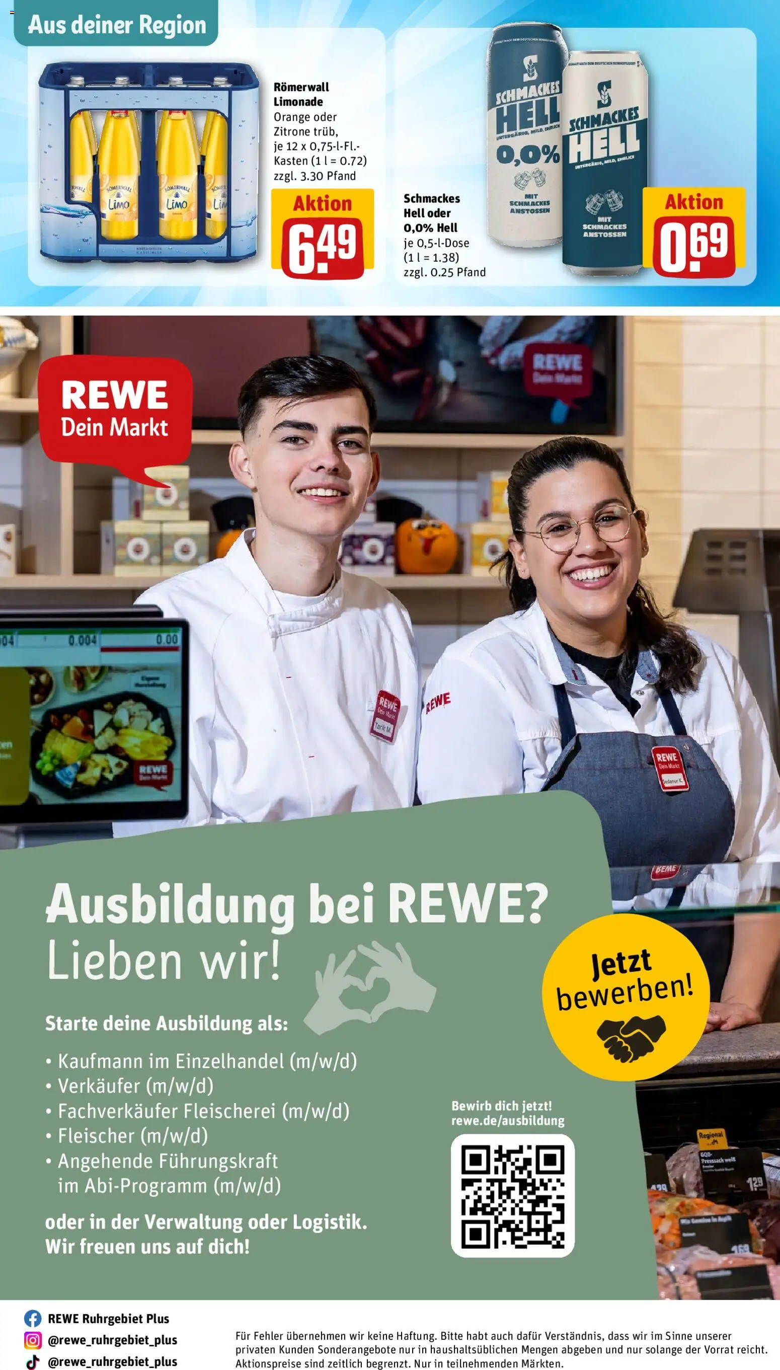 Rewe ihr Kaufpark Prospekt – gültig ab 20.07.2026 | Seite: 32 | Produkte: Limonade, Zitrone