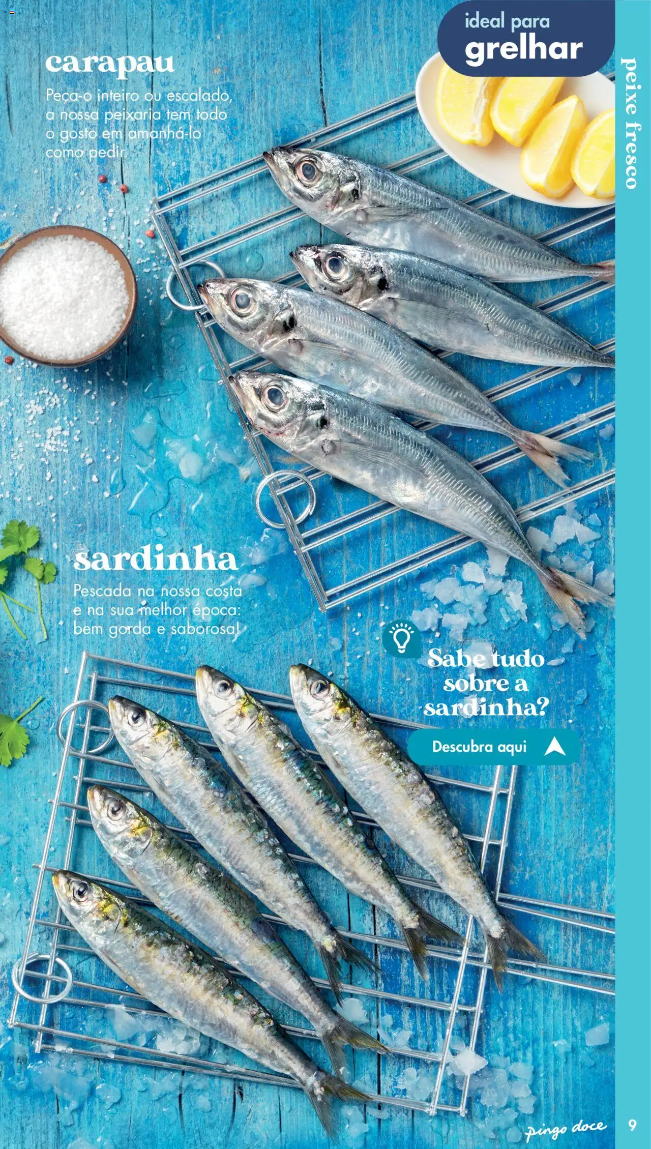 Pingo Doce - Catálogo Peixaria │ válido de 20/05/2025 | Página: 9 | Produtos: Pescada, Peixe