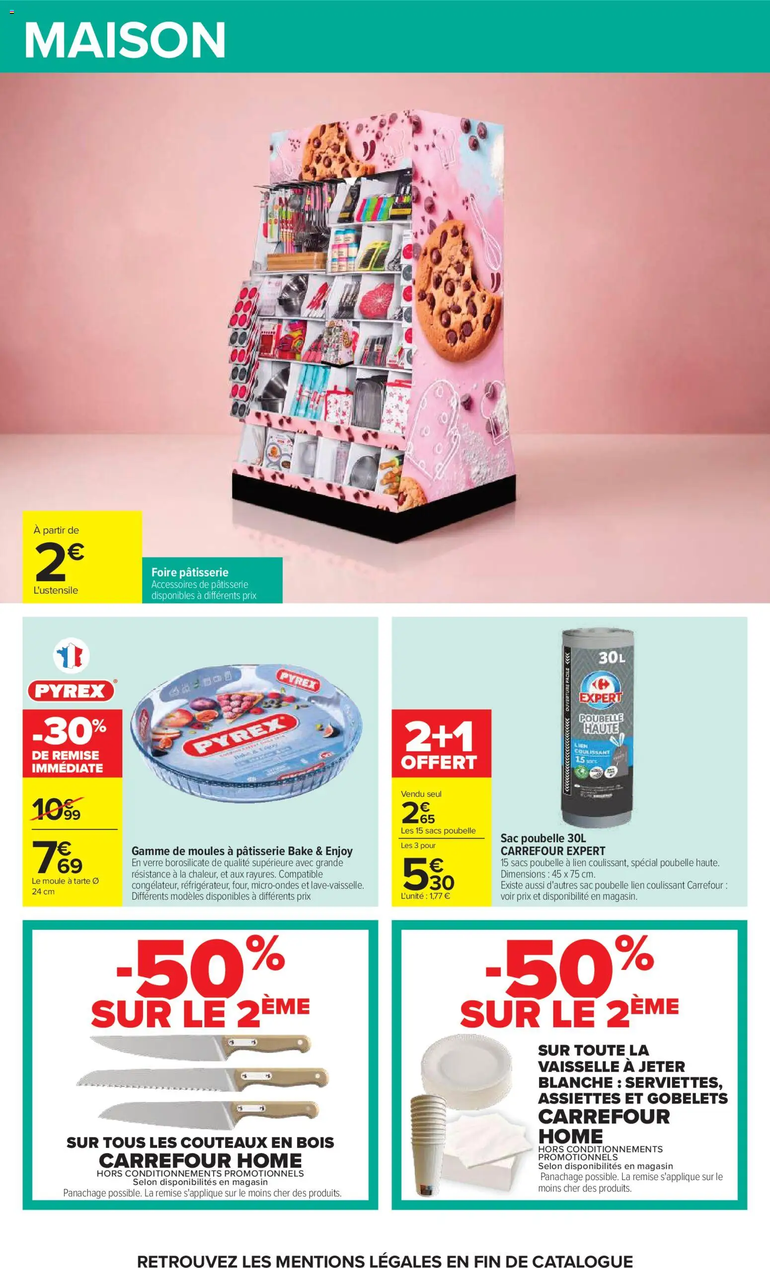 {H1} | Page: 61 | Produits: Couteaux, Vaisselle, Poubelle, Sac