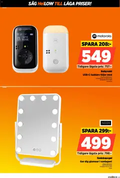 Power erbjudanden - Förhandsvisning av reklamblad från butik Power aktuell från 11.05.2026 | Sida: 25 | Produkter: Såg, Mikrofon, Sminkspegel