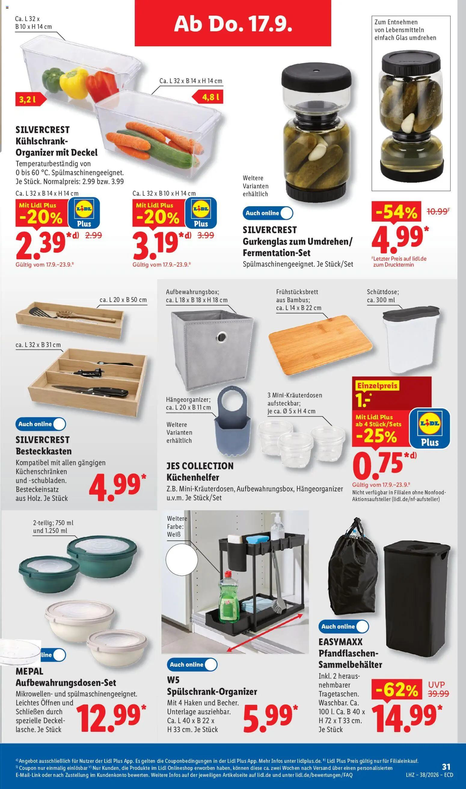 Lidl Prospekt – gültig ab 14.09.2026 | Seite: 29
