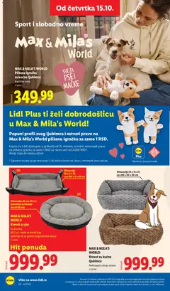 MAX & MILA'S WORLD Premium pašteta za odrasle mačke, Više vrsta, 4 x 85 g; 1 kg = 735.27 - pregled Lidl kataloga - važi od 15.10.2026 | Strana: 74