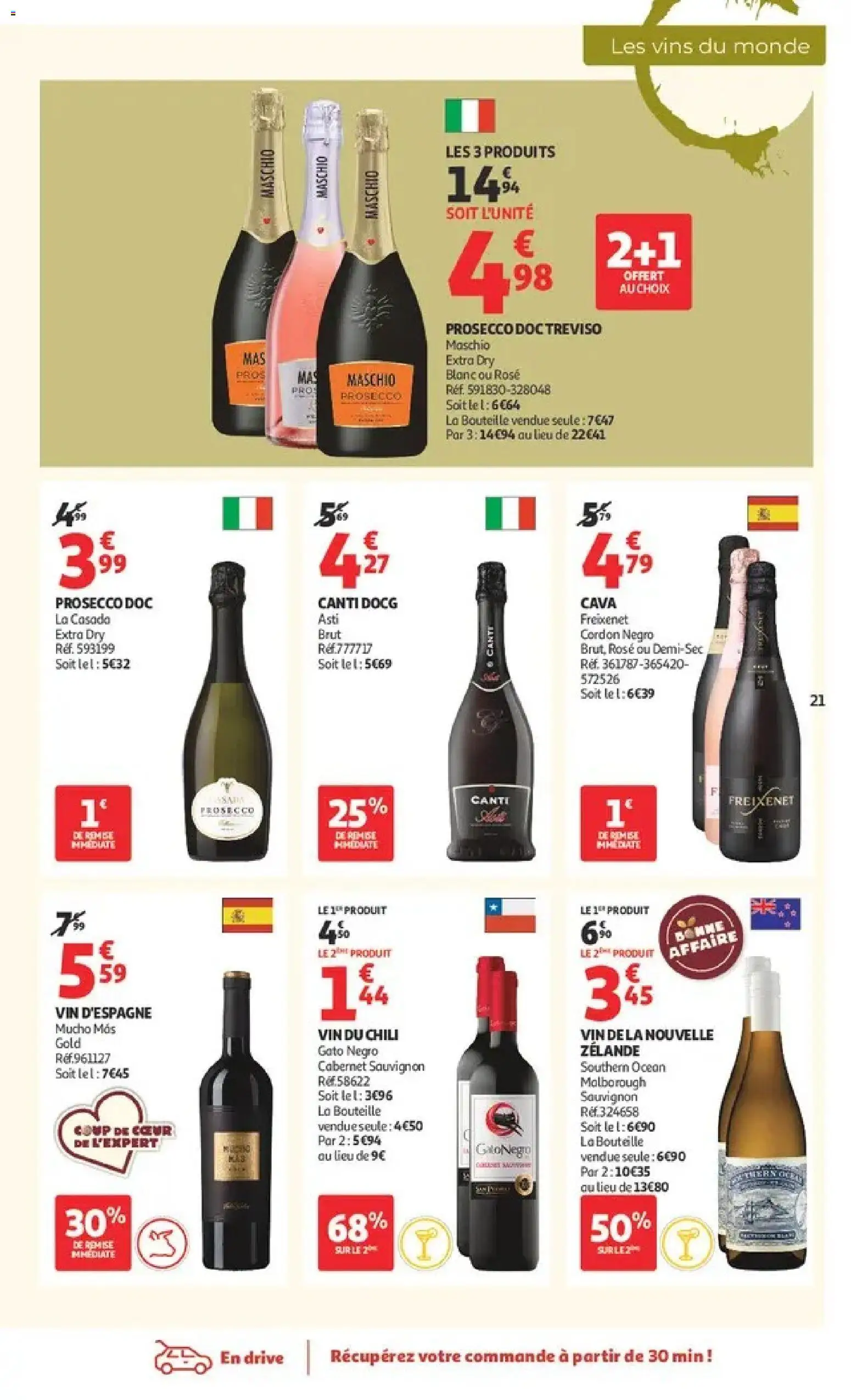 {H1} | Page: 21 | Produits: Cabernet Sauvignon, Bouteille, Vin, Freixenet