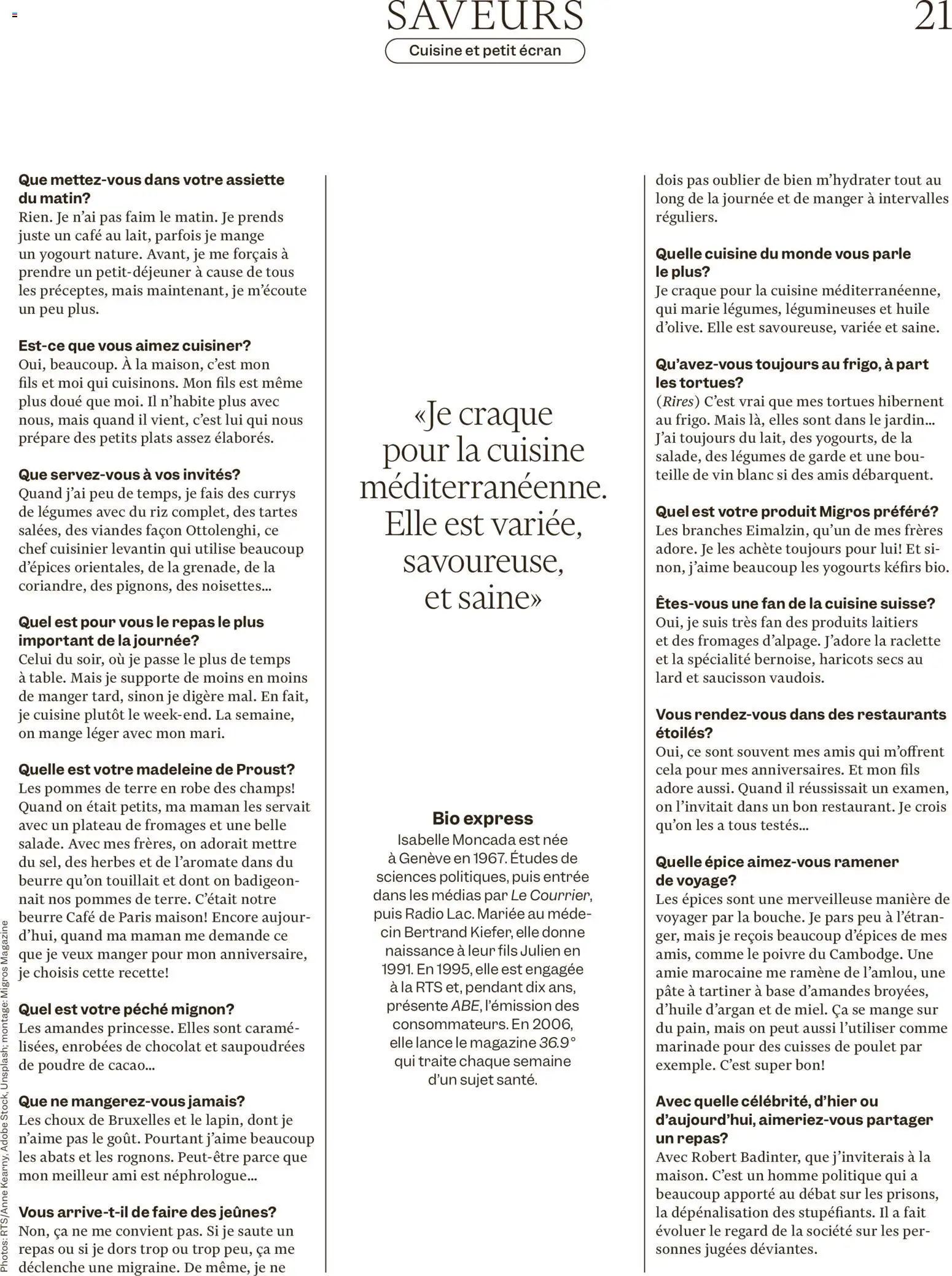 Migros aktionen Magazine FR – gültig ab 08.07.2026 | Seite: 21