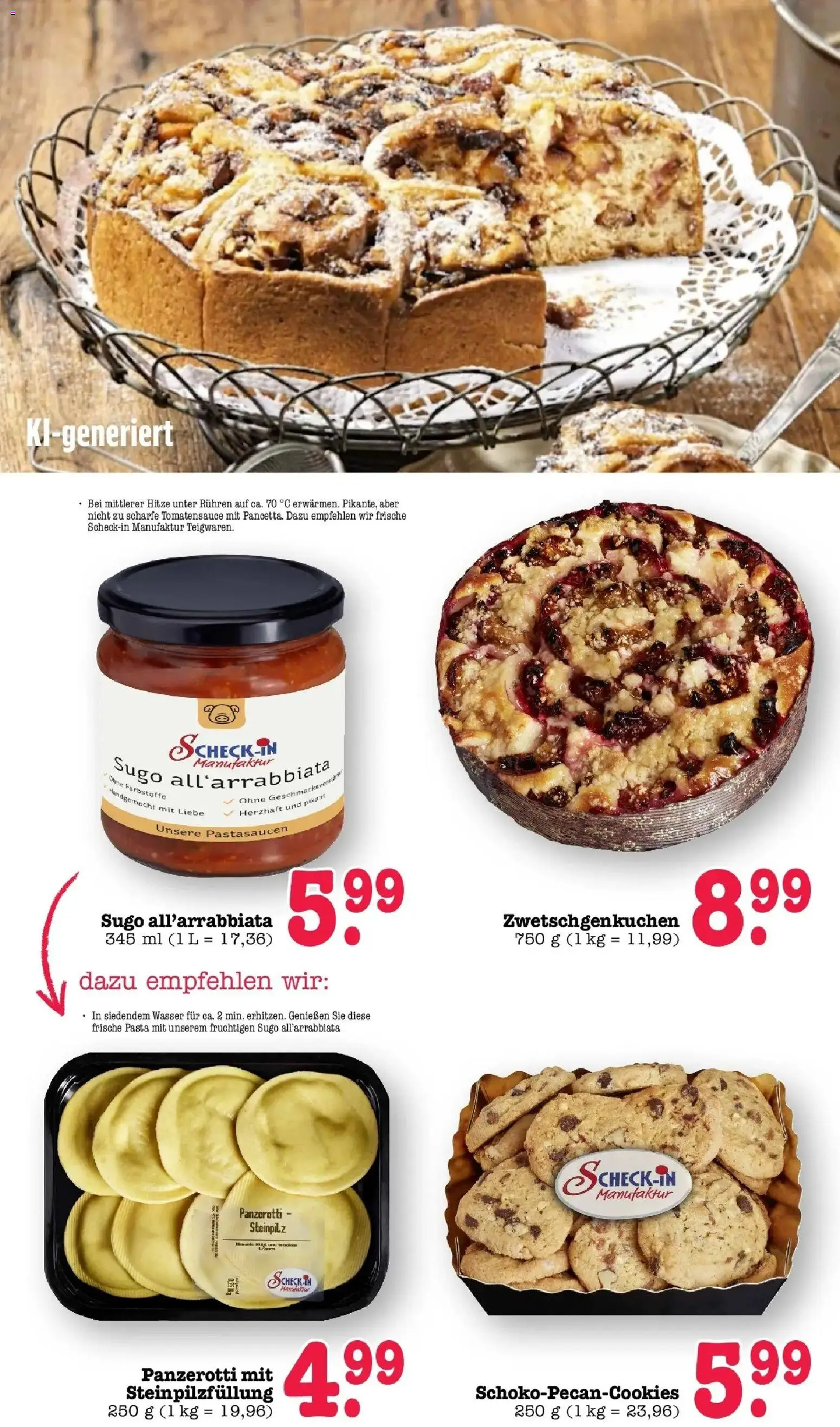 Edeka Prospekt Offenbach (ab 31.08.2026) » Angebote Online | Seite: 9 | Produkte: Wasser, Pasta