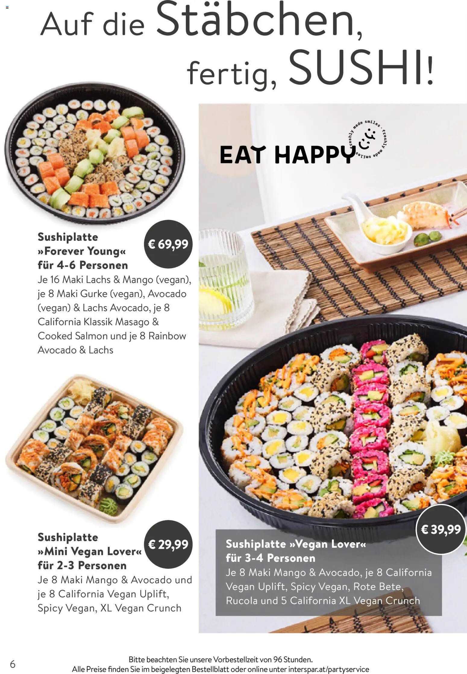 Interspar Partyservice gültig ab 01.06.2026 | Seite: 6 | Produkte: Avocado, Mango