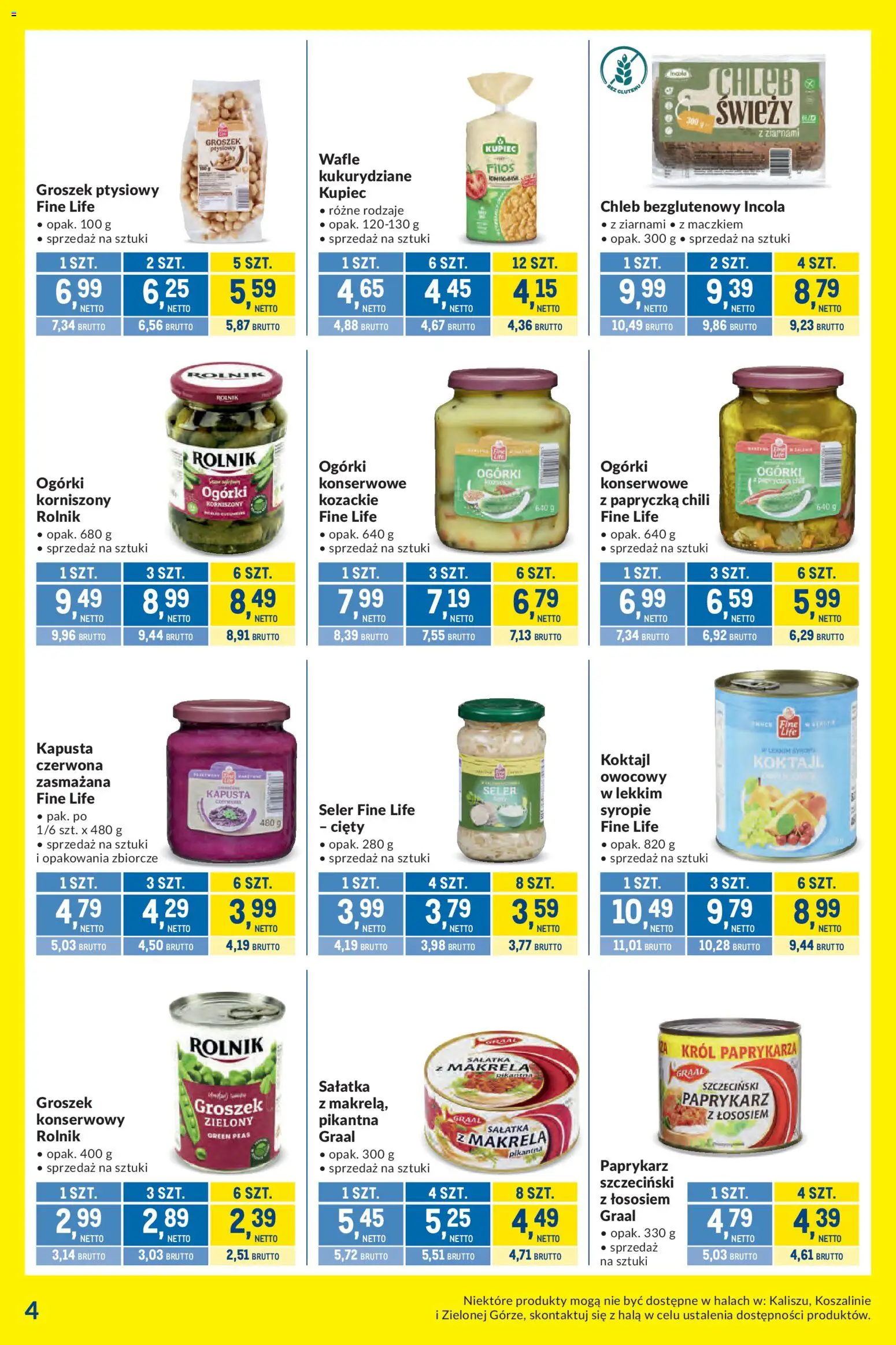 Makro gazetka - Kupujesz więcej płacisz mniej od 27.10.2026 | Strona: 4 | Produkty: Chili, Paprykarz, Wafle, Sałatka