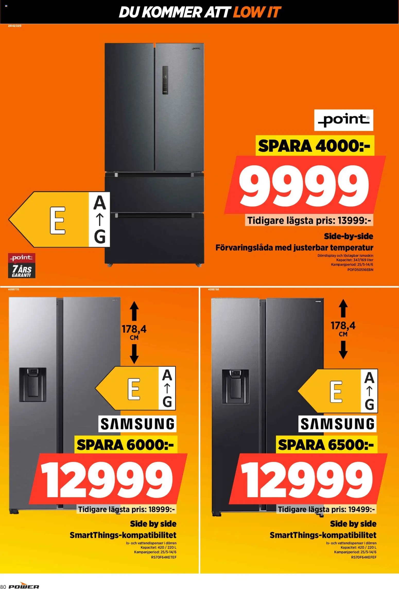 Power reklamblad aktuell från 08.06.2026 | Sida: 80 | Produkter: Ismaskin