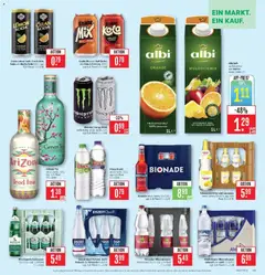 Marktkauf Prospekt Kirchheim ab 28.09.2026 gültig | Seite: 25 | Produkte: Bionade, Monster, Zucker, Saft