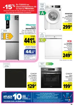 Vista previa Carrefour folleto válido desde el 28/07/2026 | Página: 80 | Productos: Congelador, Lavadora, Horno, Aire acondicionado