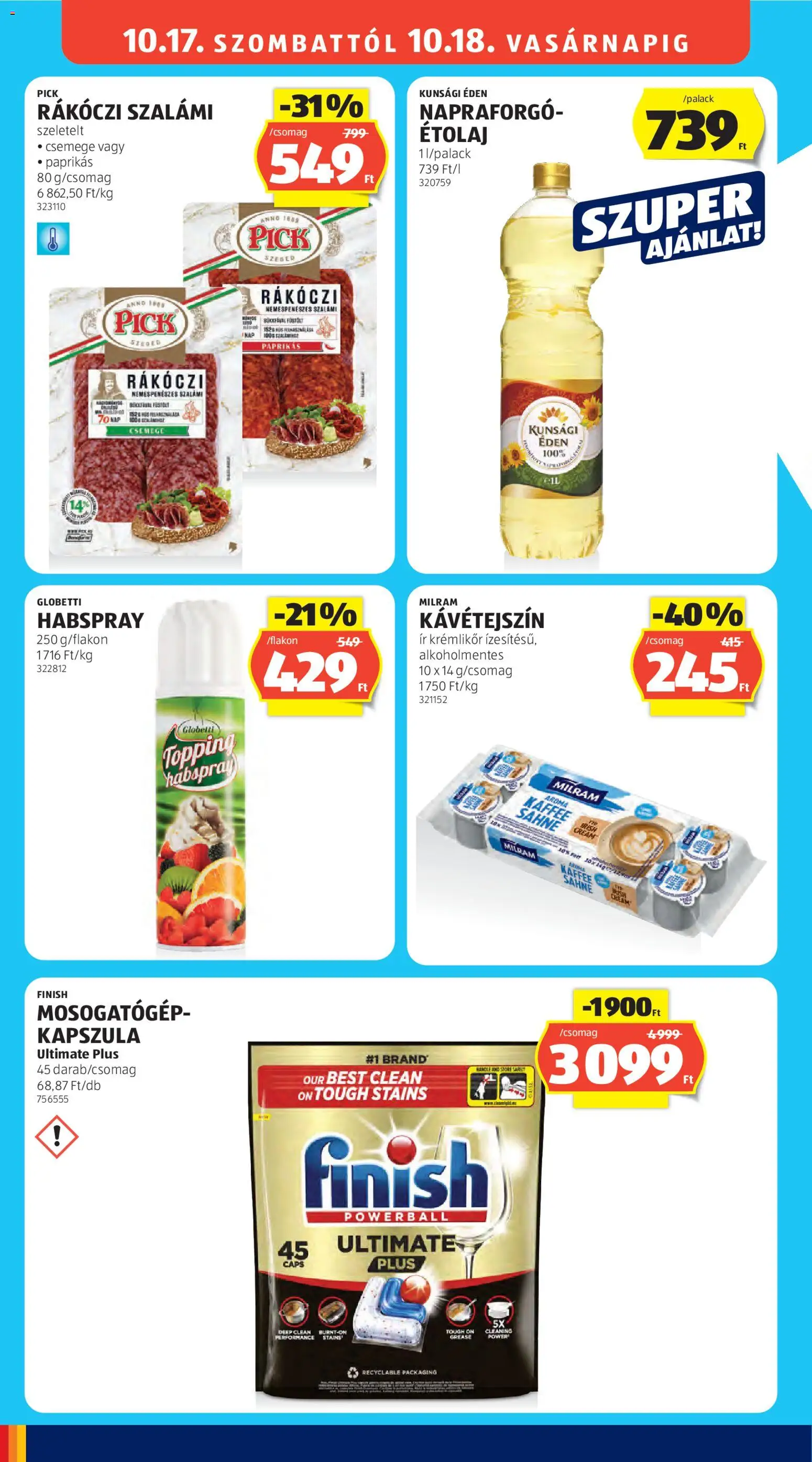 Aldi akciós ujság - amely érvényes a következő dátumtól: 2026.10.15. | Oldal: 24
