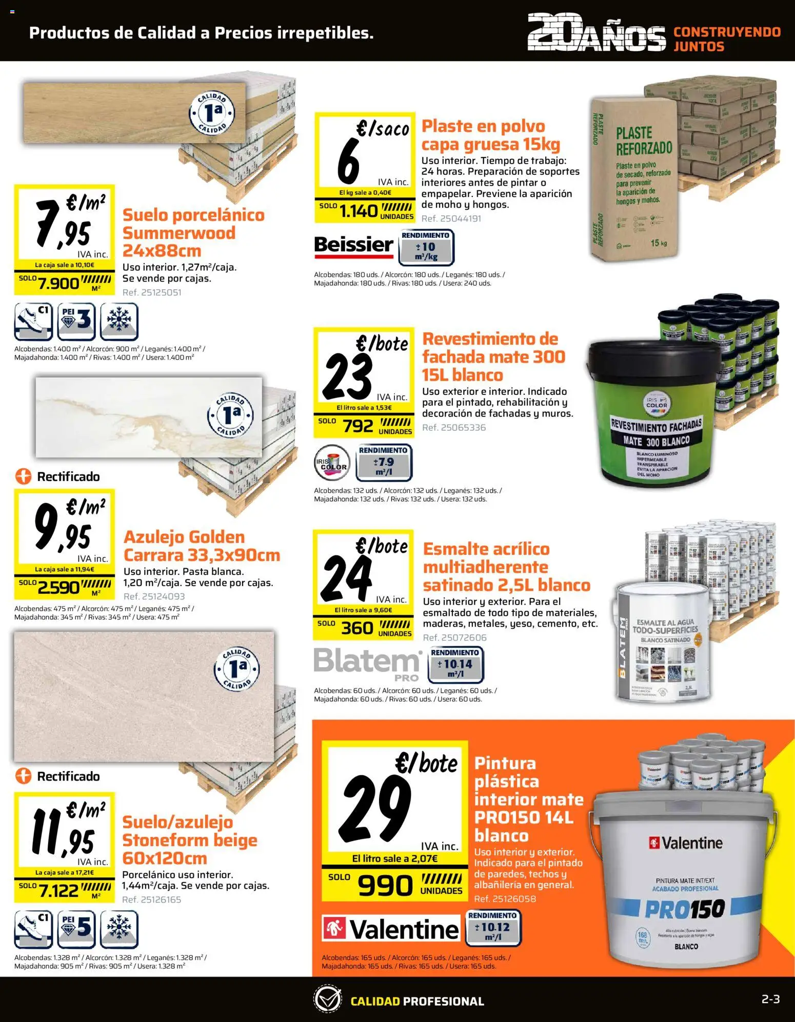Obramat folleto │ válido desde el 20.03.2026 | Página: 3 | Productos: Polvo, Pasta, Caja