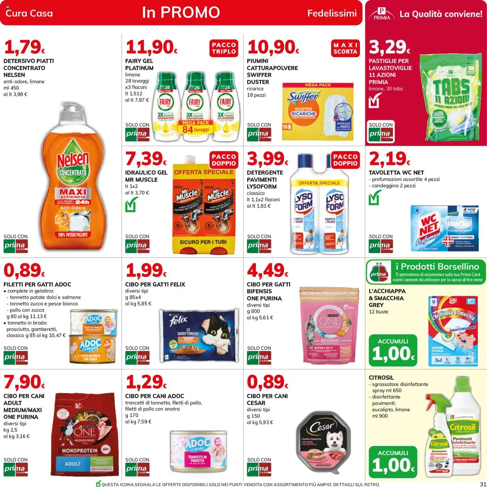 Volantino Basko del 03/09/2026 | Pagina: 31 | Prodotti: Tavoletta wc, Pollo, Patate, Cibo per cani