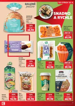 Náhled letáku STARBUCKS Kávový nápoj různé druhy, 220 ml od 26.08.2026 | Strana: 27