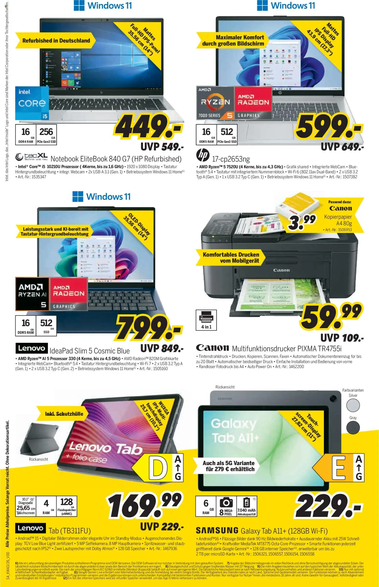 Medimax Prospekt – gültig ab 17.10.2026 | Seite: 4 | Produkte: USB, Bilder, Bildschirm, Tastatur